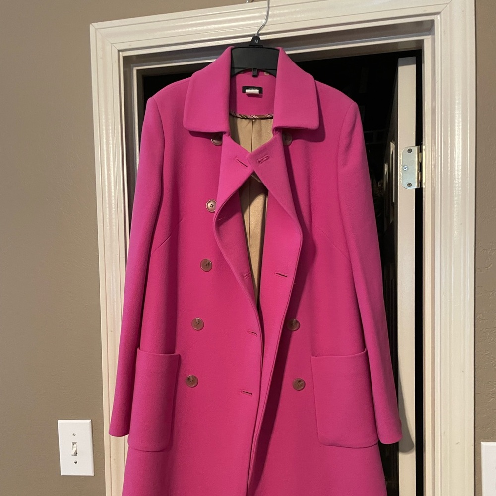 J. Crew wool thinsulate lined dress coat